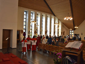 Palmsonntag in Heilig Kreuz